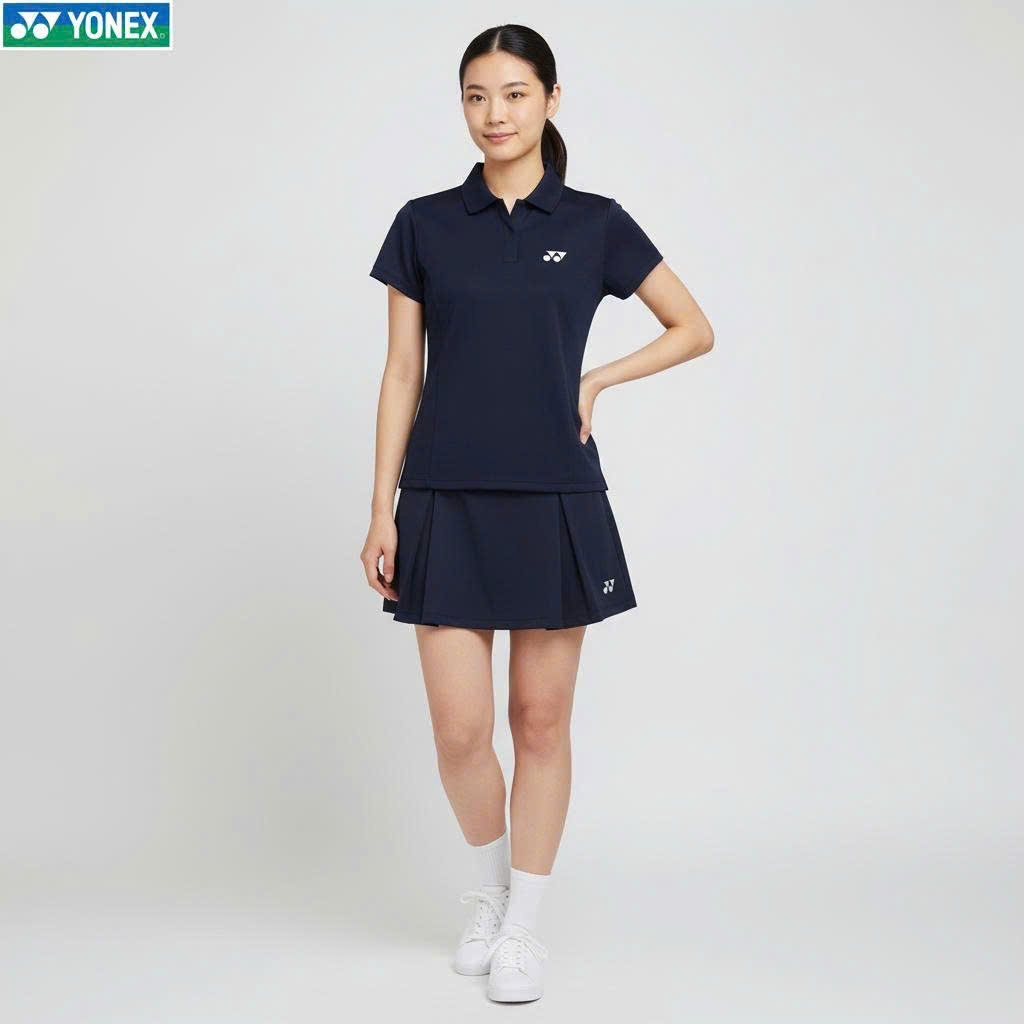  Set Đồ Thể Thao Polo Váy Nữ Cao Cấp Yonex Tập Pickle Ball Tennis Gym Nữ poly lạnh 4 chiều hàng loại I cao cấp 
