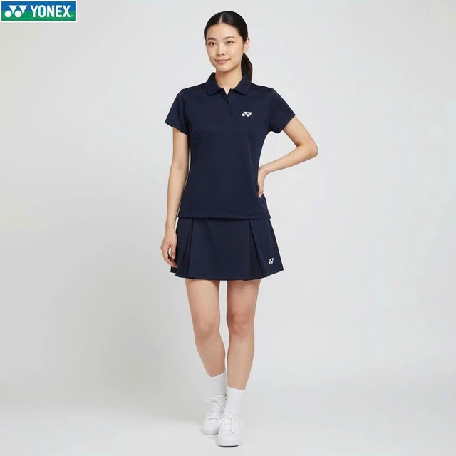 Set Đồ Thể Thao Polo Váy Nữ Cao Cấp Yonex Tập Pickle Ball, Tennis, Gym Nữ, thun cá sấu cao cấp mềm mịn thoáng mát