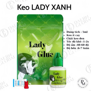  Keo nối mi lady glue _keo lady xanh _keo nối mi khô 1-2s_keo không cay _ Dụng cụ nối mi _ Phụ liệu nối mi Mi Tâm 