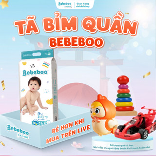   MUA 1 TẶNG 1 quà  Tã Bỉm Quần Bebeboo Nhật Bản Chính Hãng Mỏng Mềm Đóng Hè Đủ Size 