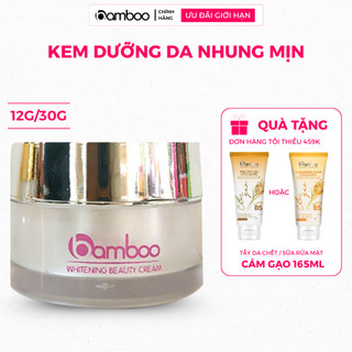  Kem nhung mịn BAMBOO dưỡng da mềm mượt mịn màng như nhung cấp ẩm làm sáng da căng mướt tự nhiên 