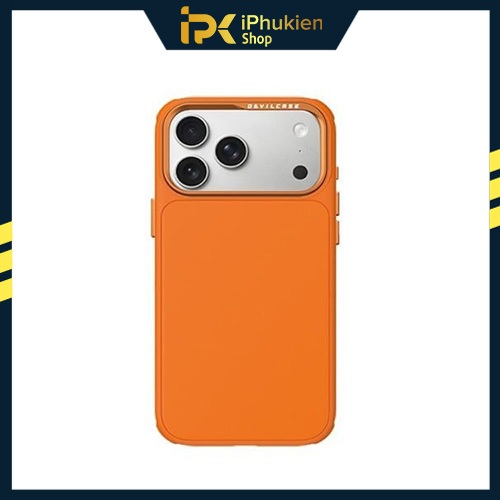 Ốp Lưng [ CÓ NÚT CONTROL CAMERA ] DEVILCASE PRO 3 hỗ trợ sạc không dây cho iP 16 Promax và 17 Series