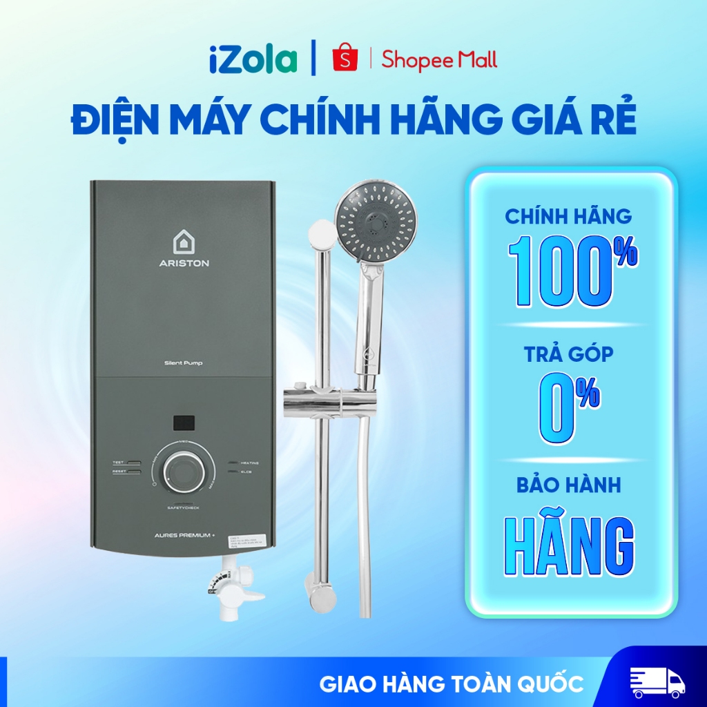 Aures PREMIUM + 4.5 - Máy nước nóng trực tiếp Ariston Aures PREMIUM + 4.5 - Hàng chính hãng