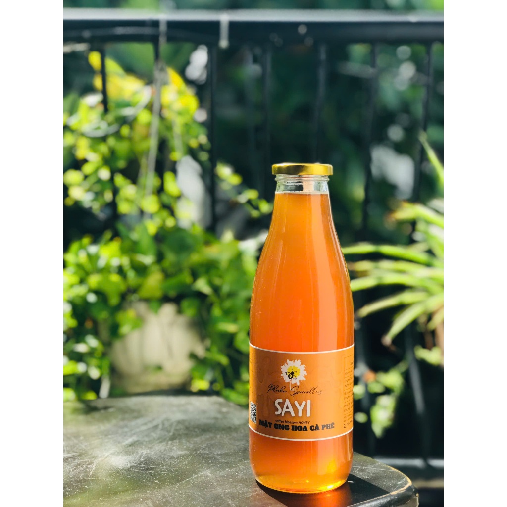 Sayi-Mật ong hoa cà phê Pleiku nguyên chất 100%-1000ml