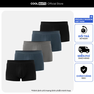   SALE TẾT Combo 5 quần lót sịp nam Trunk Cotton co giãn thoải mái Coolmate  màu ngẫu nhiên  