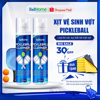  Xịt vệ sinh vợt Pickleball BellHome 150ml – Làm sạch nhanh khử mùi diệt khuẩn bảo vệ vợt bền đẹp 