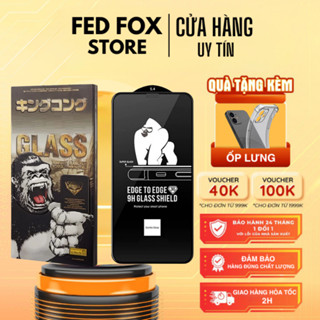 Kính cường lực iphone Kingkong iP 14 pro max 16 pro max 16e  full màn 3D - FFS