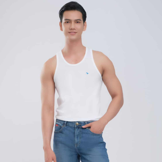 VIETTIEN-Áo ba lỗ viettien(trắng)