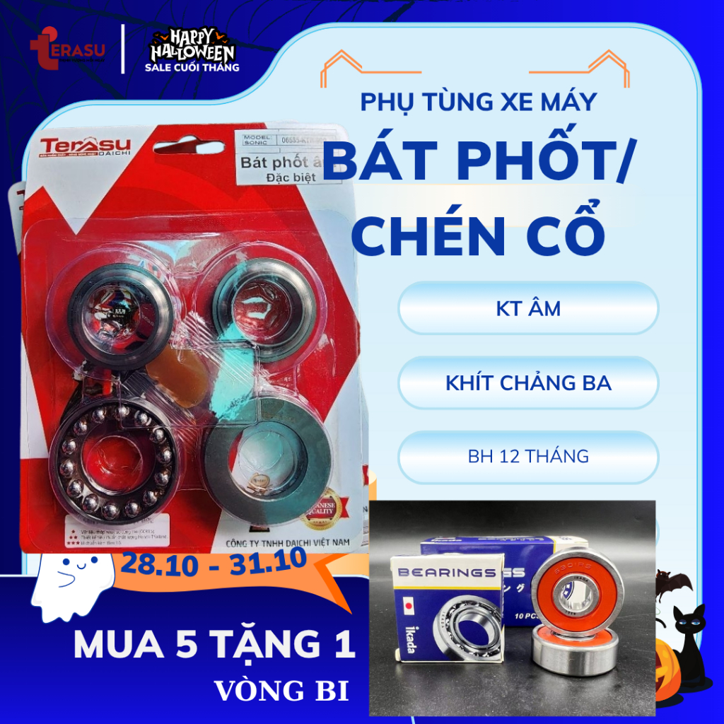 Bát phốt xe yamaha - Chén cổ xe máy Yamaha hàng Terasu Daichi
