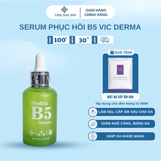  Serum Hydra B5 Vic Derma Giúp Phục Hồi Cấp Ẩm Và Giúp Da Khoẻ Mạnh 50ml 