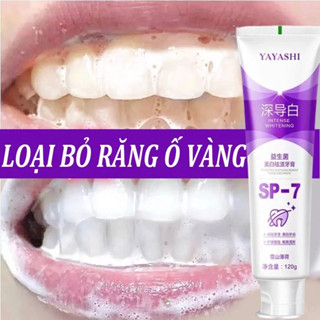  SP-7 Kem đánh răng trắng Gel nano bạc kem đánh cao răng Giảm Vết Ố Vàng Trên Răng 