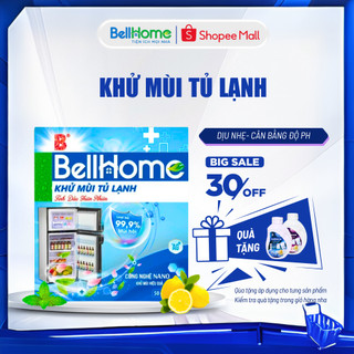 Khử mùi tủ lạnh BellHome 50g – Nano sinh học Kháng khuẩn, Giữ thực phẩm luôn tươi, Không ám mùi