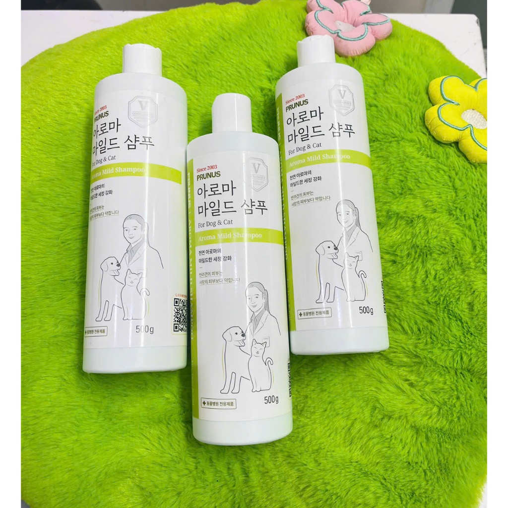 Sữa tắm  PRUNUS AROMA MILD SHAMPOO- DẦU GỘI AROMA DỊU NHẸ 500G