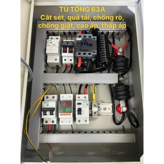 TỦ ĐIỆN CẮT SÉT CAO ÁP CHỐNG GIẬT 63A
