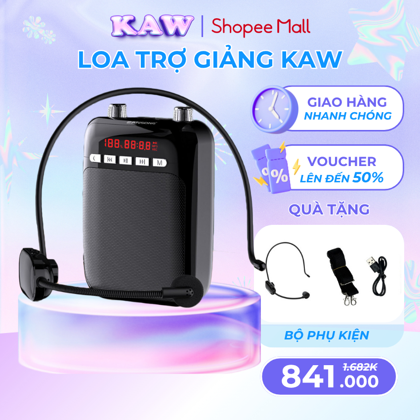 Máy trợ giảng, Loa trợ giảng cao cấp kết nối không dây, giọng to vang