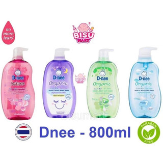  Sữa tắm gội toàn thân cho bé Dnee PURE 800ML 