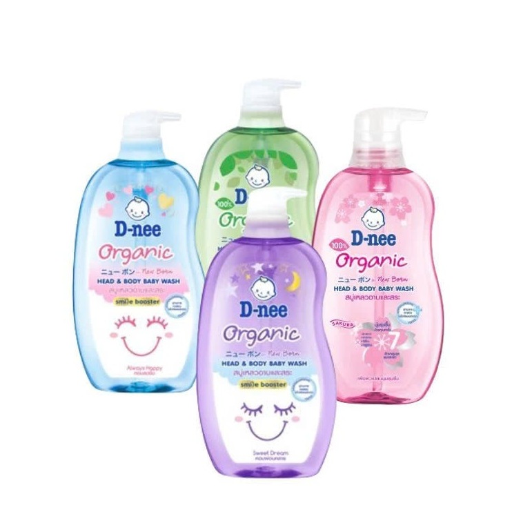 Sữa tắm gội toàn thân cho bé Dnee PURE 800ML