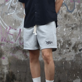  Quần short thun nam nữ DATINO Graffiti vải cotton thun nỉ chân cua 350gsm form rộng mặc trên gối 
