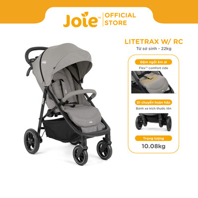 Xe đẩy cho bé Joie Litetrax W/RC gấp gọn tiện lợi dành cho trẻ từ sơ sinh đến 22kg