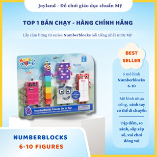   Hàng nhập khẩu Mỹ  Numberblocks 6-10 Figures - Learning Resources 