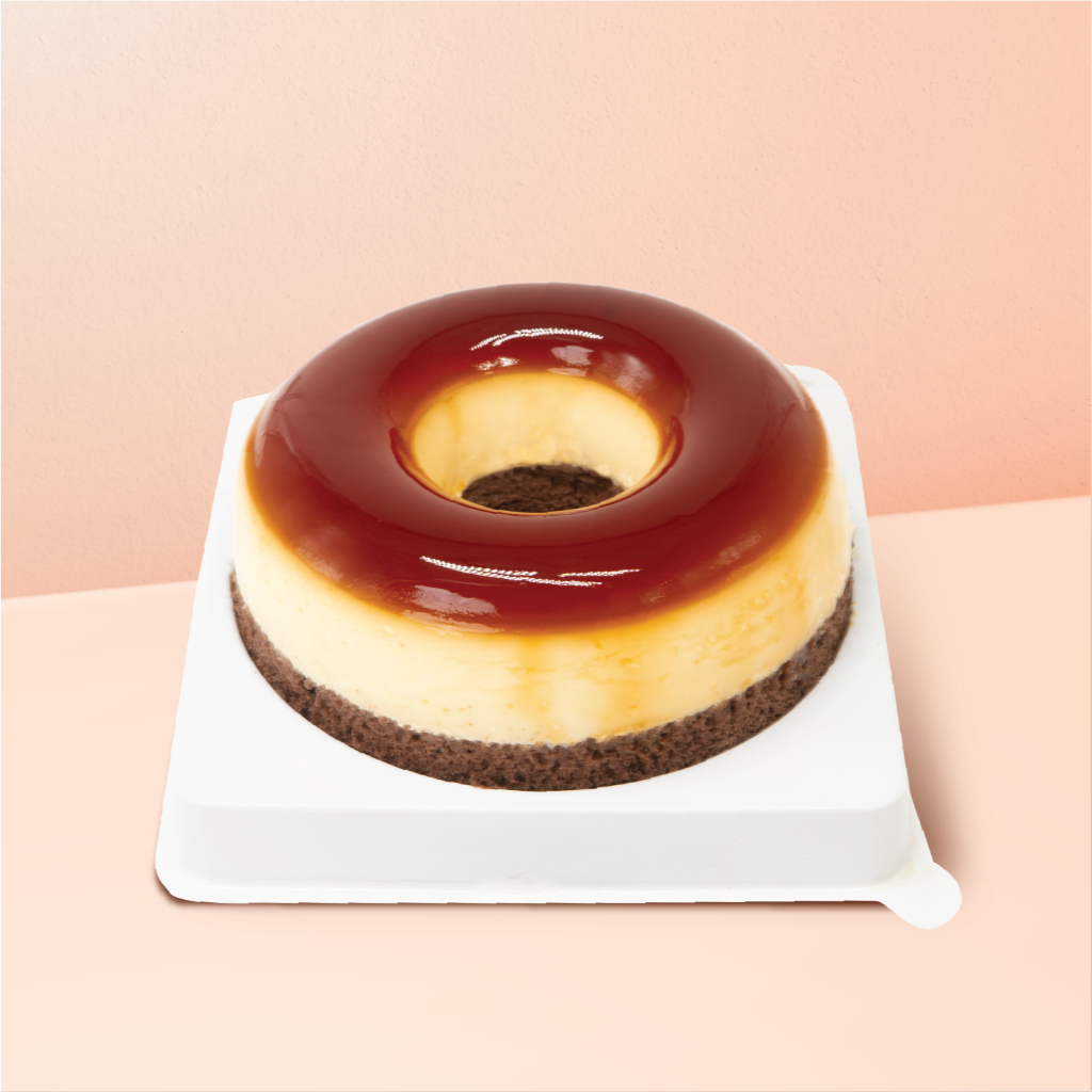 [HỎA TỐC HCM] Flan gato Sugar Town với lớp bông lan hòa quyện cùng lớp flan thơm béo.