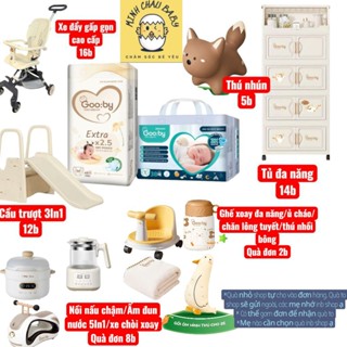  Tã bỉm quần dán Gooby Hàn Quốc chống tràn hiệu quả đủ size S M L XL XXL 