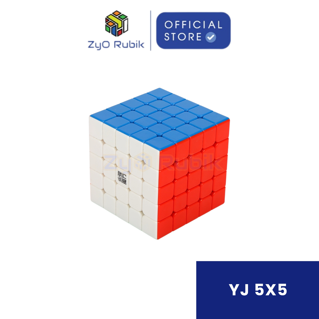 Rubik 5x5 YJ Yuchuang - YJ 5x5 V2M - Đồ Chơi Trí Tuệ - Khối Lập Phương 5 Tầng Có Nam Châm Stickerles