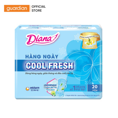 Băng Vệ Sinh Hàng Ngày Sensi Cool Fresh Diana 20 Miếng