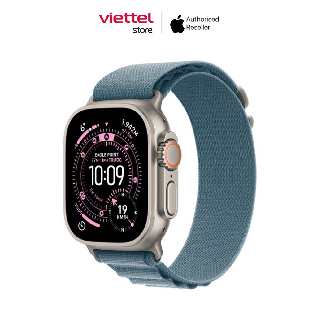 Apple Watch Ultra 3 Viền Titan Cellular 49mm Dây quấn Alpine S/M Chính hãng | BigBuy360 - bigbuy360.vn
