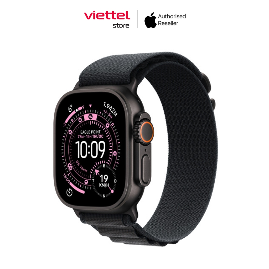 Apple Watch Ultra 3 Viền Titan Cellular 49mm Dây quấn Alpine S/M Chính hãng | BigBuy360 - bigbuy360.vn