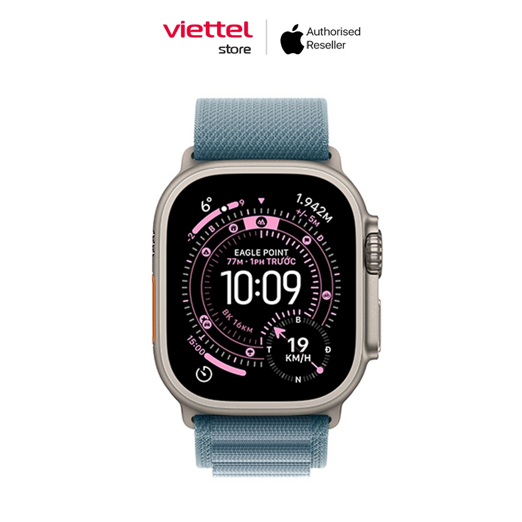 Apple Watch Ultra 3 Viền Titan Cellular 49mm Dây quấn Alpine S/M Chính hãng | BigBuy360 - bigbuy360.vn