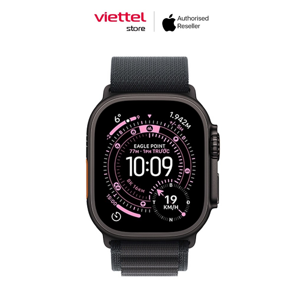 Apple Watch Ultra 3 Viền Titan Cellular 49mm Dây quấn Alpine S/M Chính hãng | BigBuy360 - bigbuy360.vn