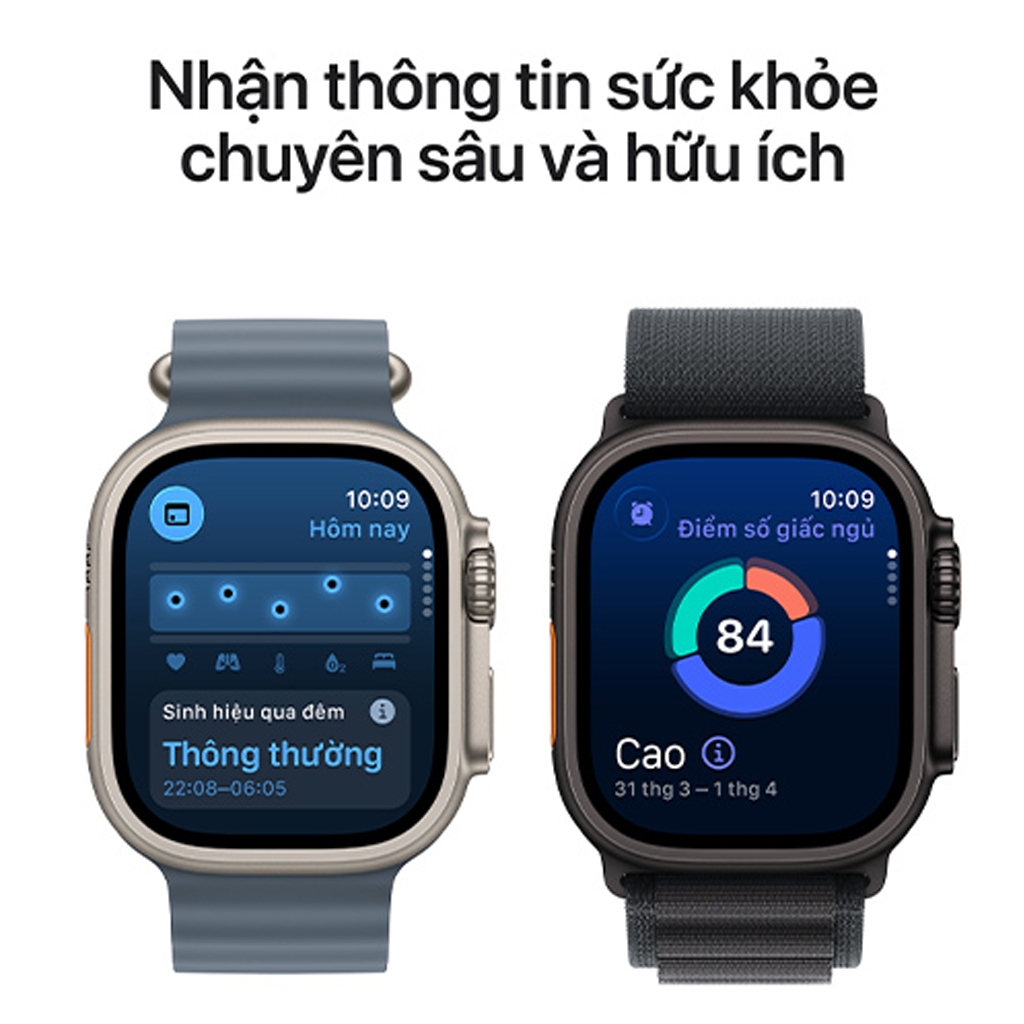 Apple Watch Ultra 3 Viền Titan Cellular 49mm Dây quấn Alpine S/M Chính hãng | BigBuy360 - bigbuy360.vn