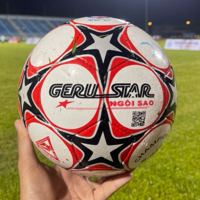 BÓNG ĐÁ DA GERU STAR CHAMPION S-410 - CHÍNH HÃNG GERU SPORT ĐẠT CHUẨN THI ĐẤU