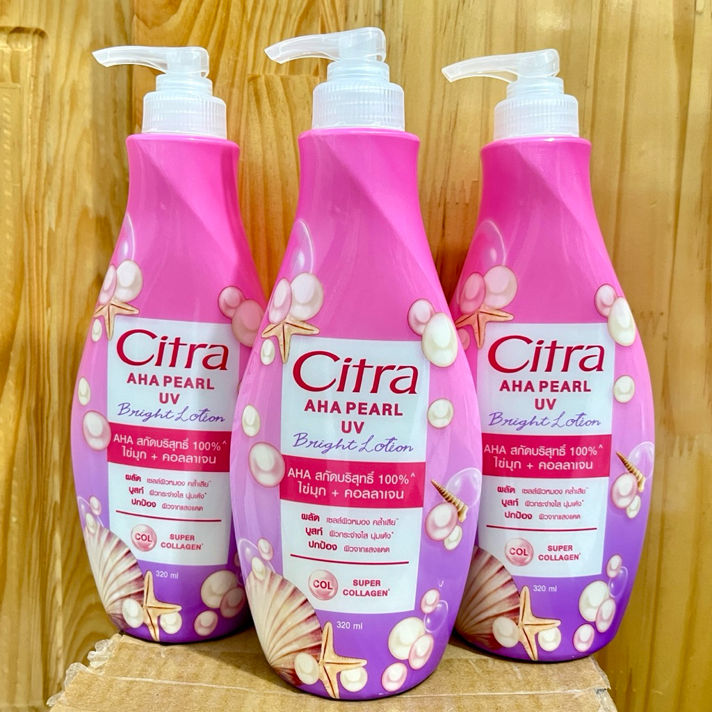 DƯỠNG THỂ trắng da CITRA 320ml chính hãng