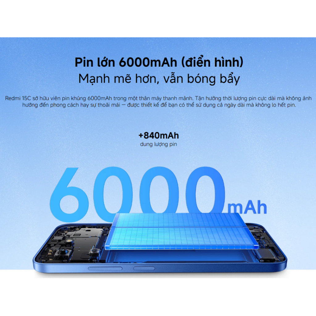 Điện Thoại Xiaomi Redmi 15C 4/128GB - 6/128GB - Nguyên Seal - Bảo Hành Chính Hãng 18 Tháng | BigBuy360 - bigbuy360.vn