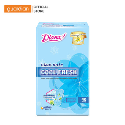 Băng Vệ Sinh Hàng Ngày Sensi Cool Fresh Diana 40 Miếng