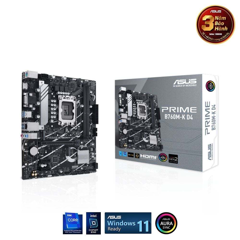 MAIN ASUS PRIME B760M-K DDR4