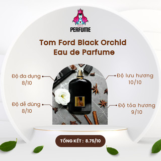 {Chính Hãng} Nước Hoa Nữ 𝐓𝐨𝐦𝐟𝐨𝐫𝐝 𝐁𝐥𝐚𝐜𝐤 𝐎𝐫𝐜𝐡𝐢𝐝