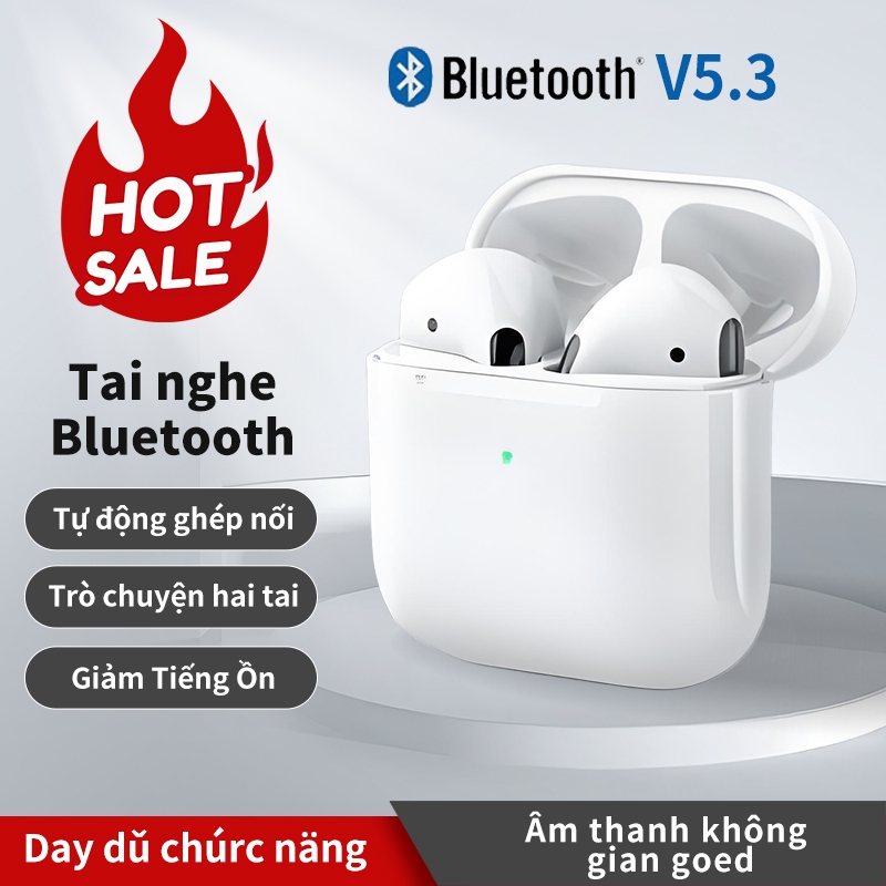 Tai nghe Bluetooth không dây PPro4 TWS có chức năng chống ồn dành cho thể thao ngoài trời