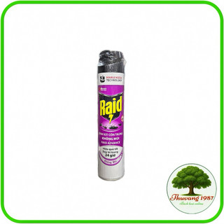Bình xịt côn trùng Raid advance 520ml hương cam chanh lavender không mùi