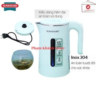 Bình đun nước siêu tốc sunhouse shd1351 1.8 lít bảo hành 12 tháng