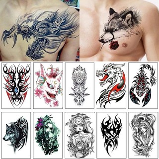  Hình Xăm Dán Tạm Thời Nhiều Màu Sắc Thiết Kế Độc Đáo Dễ Dán Không Thấm Nước Phong Cách Cá Tính Cho Nam Nữ Dán Hình Xăm 