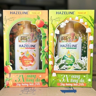  Sữa tắm dưỡng thể thiên nhiên trắng sáng da Hazeline 670G 