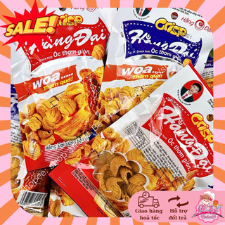 (Combo 10 gói) Snack bim ốc giòn hằng Đại, đồ ăn vặt