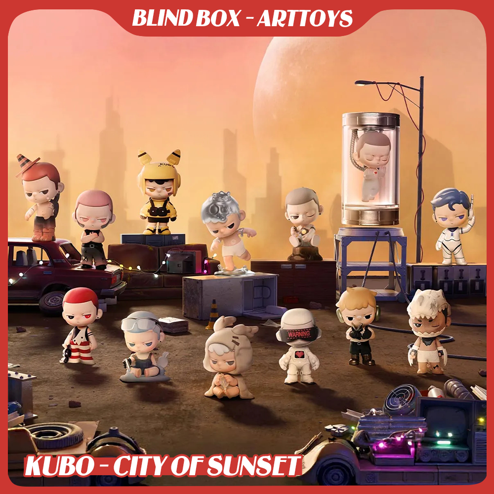 MÔ HÌNH BLIND BOX KUBO SEASON 5 - CITY OF SUNSET - CHÍNH HÃNG POPMART