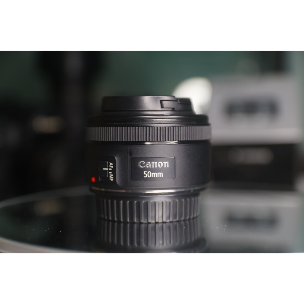 ống kính Canon EF 50mm F1.8 STM (99,8%) - Ống kính Canon EF