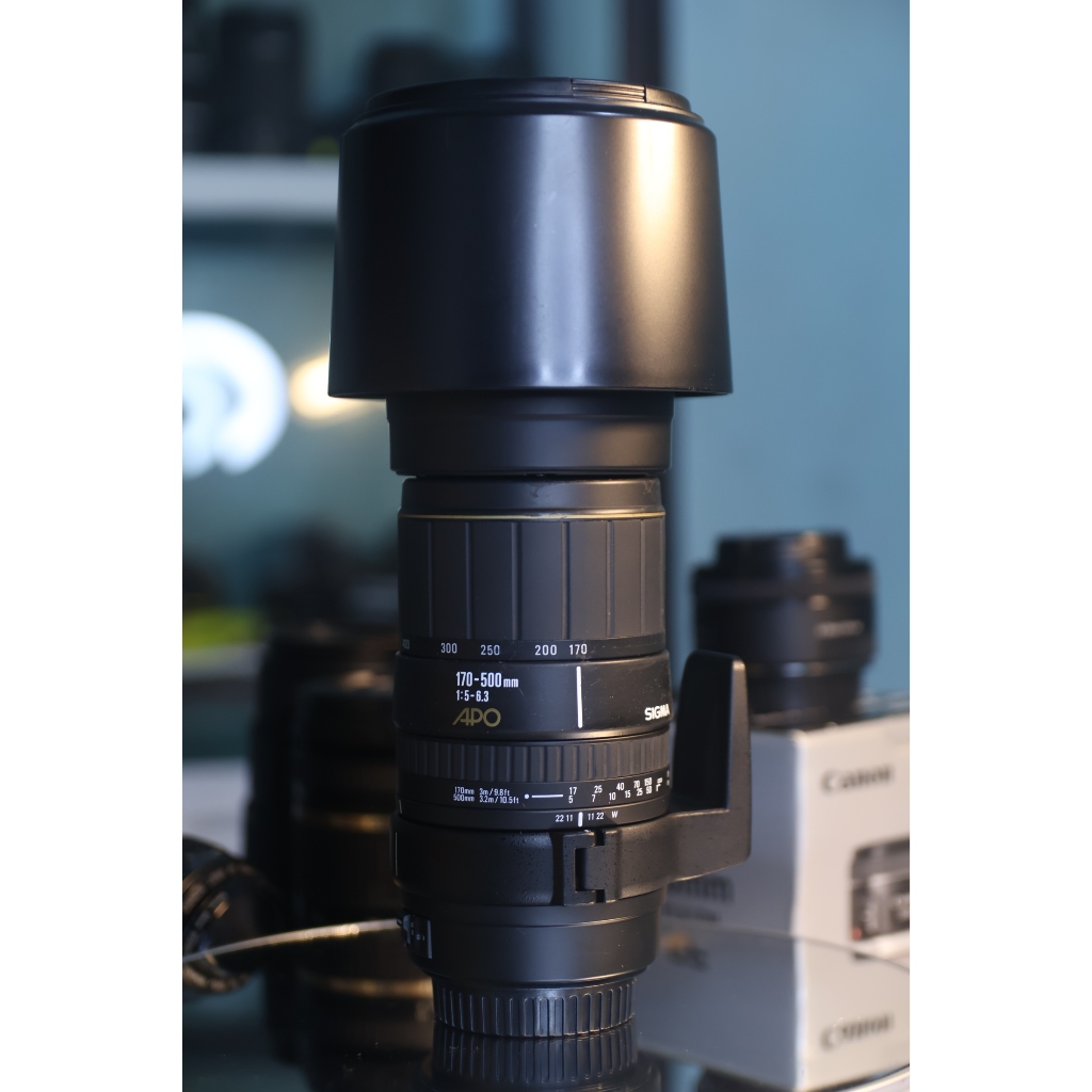 lens sigma 170-500mm for canon ef (bao vải đựng lens)