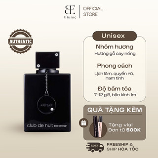    FULL 105ML   Nước hoa CLUB DE NUIT NAM mùi nam tính - Blume Tiệm Nước Hoa 