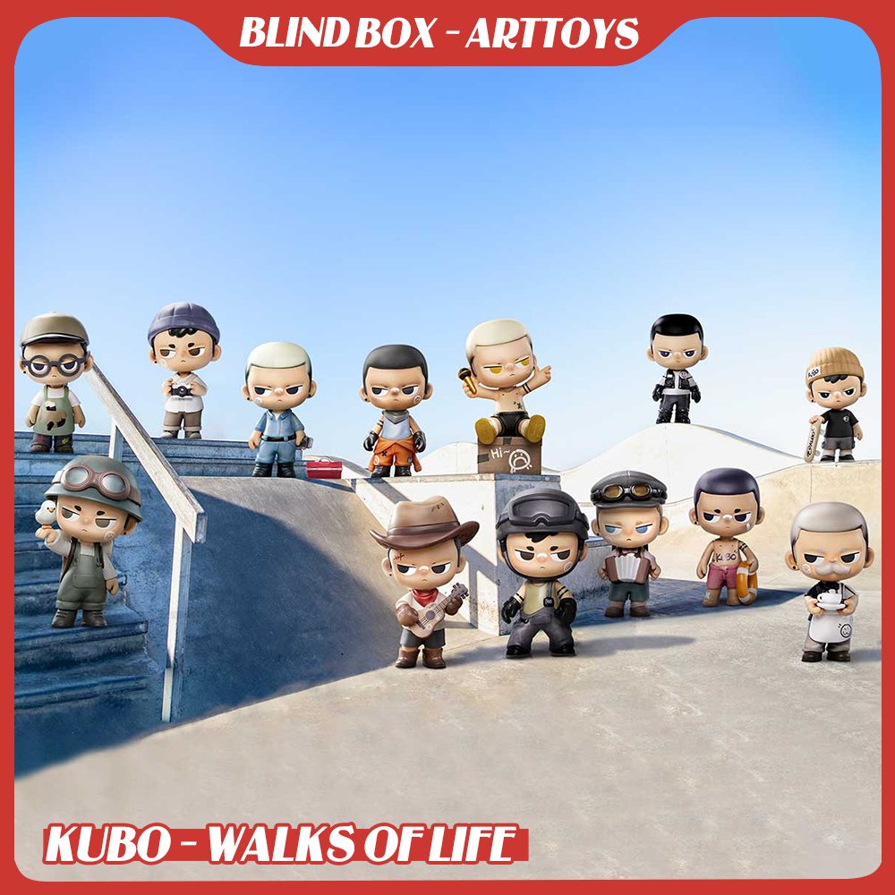 MÔ HÌNH BLIND BOX KUBO SEASON 1 - WALKS OF LIFE - CHÍNH HÃNG POPMART